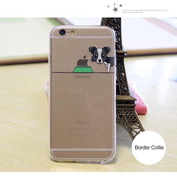 Clip Ogie - Cute Transparent Dog Iphone Case
