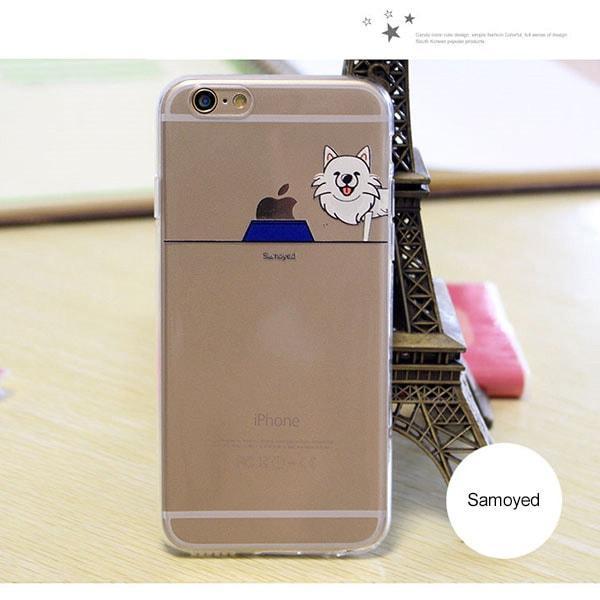 Clip Ogie - Cute Transparent Dog Iphone Case
