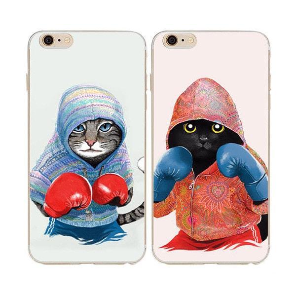 Bub Kat - Boxing Cat iPhone Case