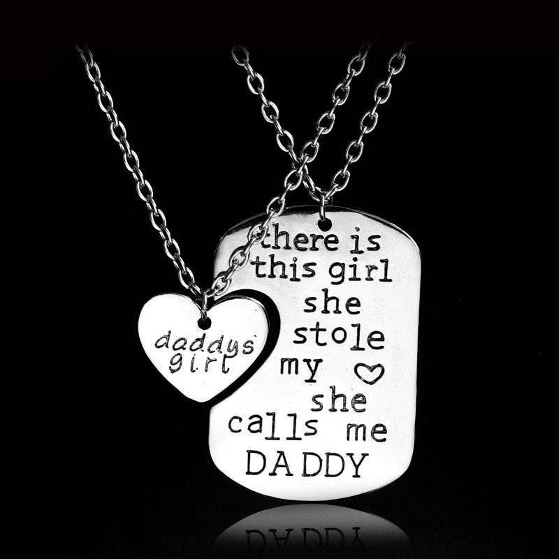 Daddy's Girl Necklace Pair Promo